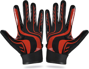 Professional Football Gloves | Anti-Slip All-Weather Grip Technology | Custom Manufacturer - Product Image 4