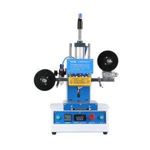 Machine de marquage à chaud pneumatique à double bouton WT-QS200 pour l'embossage et l'impression de logos - Product Image 1