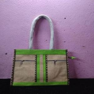 Bolsa de Yute Natural Promocional con Logotipo Personalizado, Bolsa de Compras Reutilizable - Product Image 3