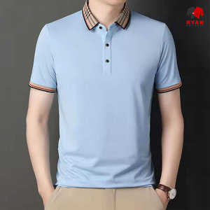 Chemises polo personnalisées Ryan Pro Gear pour hommes, tissu respirant avec logo personnalisé - Product Image 2