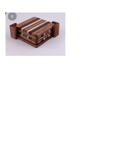 แผ่นรองแก้วไม้ทรงกลมสไตล์มินิมอลคลาสสิกทันสมัยสำหรับตกแต่งโต๊ะอาหาร ทนทานใช้งานได้ยาวนาน - Product Image 5