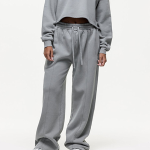 Pantalones Deportivos de Invierno para Mujer, con Cordón Ajustable, Cintura Elástica, Forro Polar Suave y Cálido, con Bolsillos - Product Image 1