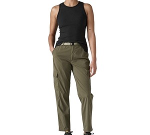Pantalones Cargo Verde Oliva para Hombre, Corte Relajado, Multibolsillos, Pantalones Utilitarios, Duraderos, Casuales, Ligeros - Product Image 4