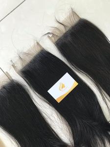 ผมต่อจากผมมนุษย์ผมเลมี่100% แบบลอนหลวมแบบดิบ HD สำหรับการปิดผมจริงจากเวียดนาม - Product Image 6