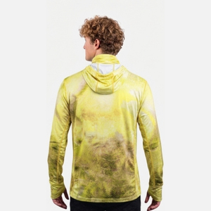 UPF 50+ Quick Dry Fishing Shirt Long Sleeve Sun Protection Hoodie Men's Sublimation Fishing Shirt with <b>Face</b> Mask for Outdoor - Product Image 4