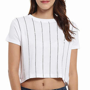 2026 Vente en gros, faible MOQ, T-shirt court respirant pour femme, approvisionnement direct usine, fabriqué au Pakistan, service OEM - Product Image 2