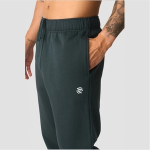 Pantalon de survêtement vert foncé pour hommes - Product Image 3