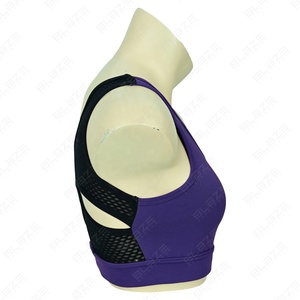 Les soutiens-gorge de sport personnalisés en élasthanne/nylon redéfinissent les vêtements de sport avec des paires de tissus de qualité supérieure avec des leggings de yoga à taille élastique parfaitement - Product Image 1