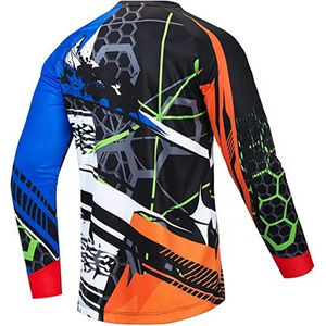 Camisetas de Motocross Personalizadas de Talla Grande, Resistentes al Viento y Transpirables para Motocross/ATV/UTV Todoterreno DH Enduro MTB - Product Image 5