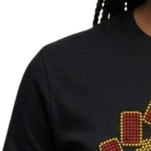 เสื้อยืดผู้หญิงทรงเข้ารูป ลายกราฟิก Ruby Burst ทรงสลิมฟิต สไตล์ลำลอง สตรีทแวร์ แขนสั้น คอกลม พิมพ์ลายตามสั่ง ผ้าฝ้าย - Product Image 5
