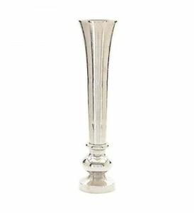 Vase à fleurs en fer noir de style Art Déco, fait main, pour mariage, décoration élégante, prix de gros - Product Image 5