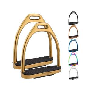 Estribos Ingleses para Montar a Caballo, Estribos Western, Estribos de Acero Inoxidable, Accesorios para Equitación - Product Image 1