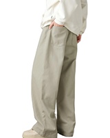 Jean en denim ample sur mesure, nouvelle tendance, taille mi-haute, 100 % coton, délavage vintage, coupe droite, jambe large, style streetwear, à la mode