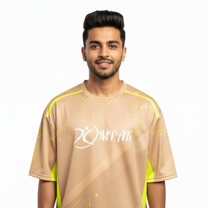 T-shirt décontracté surdimensionné pour homme, streetwear, sublimation, mode - Product Image 1