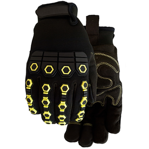Guantes de Seguridad Mecánicos de Diseño Personalizado para Rescate en Campos Petroleros, Guantes de Trabajo Industriales con Protección TPR Contra Impactos - Product Image 3
