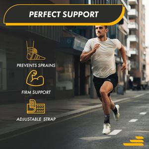 2025 New Style Professional Protection Non-Slip Compression <b>Ankle</b> Harness Adjustable Eco-Friendly Breathable Hook Loop Closure - Product Image 5