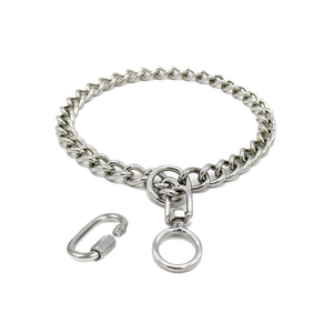 Robuste Polierte Edelstahl-Hundeleine für Große Rassen Starke Rostfreie Metall-Hundeleine zum Gehen und Trainieren - Product Image 5