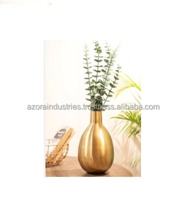 Azora Industries Vase à fleurs durable pour l'intérieur et l'extérieur Vases en métal inoxydable au design personnalisé pour mariages et événements - Product Image 5