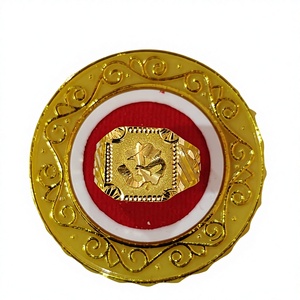 แหวนทองคำแท้ 22k ระดับพรีเมียมสำหรับผู้ชาย เครื่องประดับหรูหราทำมือ ดีไซน์คลาสสิก เหมาะสำหรับสวมใส่ทุกวันและเป็นของขวัญสุดพิเศษ - Product Image 1