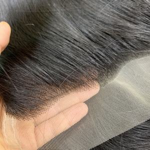 Vente chaude 13x6 HD Lace Frontal 13x4 Swiss Transparent HD Lace Frontal et Closure Raw Cheveux humains vietnamiens - Product Image 6