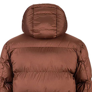Wholesale Windproof Puffer Jacket with Fleece Hood Custom Outdoor Winter Jacket Men Cheap Price Coat for Cold Weather - Product Image 3