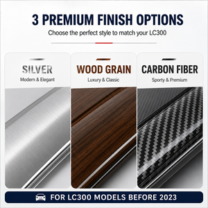 แผงหน้าปัดตกแต่งภายในสำหรับ LC300 ปี 2022-2024 อัพเกรดสไตล์ภายใน - Product Image 5