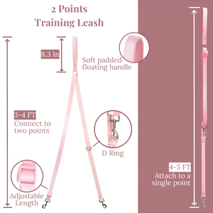 Correa para Perros de Nylon de Doble Extremo, Impermeable, Ajustable y Resistente, Marca Imra Impex, Calidad Premium 2026, Personalizable - Product Image 3