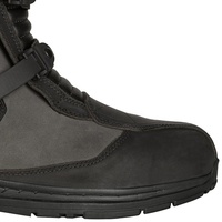 Chaussures de Moto de Sport en Cuir Imperméables et Respirantes pour Hommes, Botte de Course Moto Cross