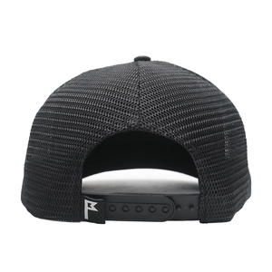 High Quality Common All-<b>Mesh</b> Fabric 5-Panel Trucker Hat Custom Logo Image Letter Sporty Pattern Woven Label - Product Image 6