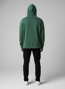 Sudadera con capucha personalizada para hombre, de corte holgado, de tejido grueso, estilo vintage desgastado, de forro polar, con hombros caídos, tipo jersey, estilo streetwear - Product Image 4