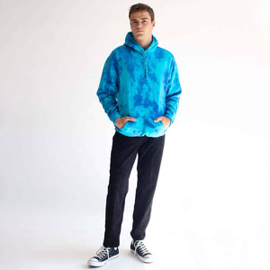 Sudadera con Capucha Oversize Tie Dye 2026 con Logotipo Personalizado, Transpirable, 100% Algodón, Estilo Urbano, con Estampado y Relieve para Hombre - Product Image 6