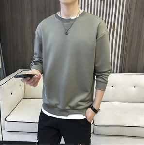 Sudadera Oversize con Cuello Redondo al por Mayor, Logotipo Personalizado, Algodón, Estilo Urbano, Proveedor de Marca Privada, MOQ Bajo - Product Image 3