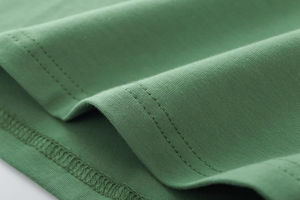 Camiseta con Logotipo Personalizado, Serigrafía, Cuello Redondo, para Hombre, Tejido Grueso, 100% Algodón Orgánico, Talla Grande, Lisa, Oversize - Product Image 5