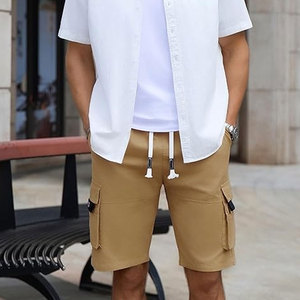 Shorts cargo pour hommes, légers, respirants, haute performance, nouveau design, service optimal, multi-poches, style décontracté urbain, personnalisables - Product Image 2