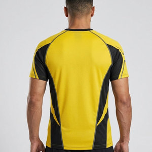 เสื้อยืดออกกำลังกายผู้ชายสไตล์ลำลอง ระบายอากาศได้ดี เหมาะสำหรับยิม วิ่ง เทรนนิ่ง กีฬา และไลฟ์สไตล์แอคทีฟประจำวัน - Product Image 4