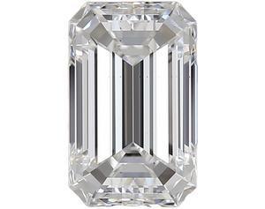 Diamante de corte esmeralda de color F de 1,50 quilates certificado por IGI, diamantes CVD sueltos de claridad VS2 para anillos de compromiso y boda, venta al por mayor, OEM - Product Image 1