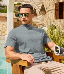 เสื้อยืดคอกลมแขนสั้นลำลองสำหรับผู้ชาย สั่งซื้อจำนวนมาก - Product Image 5