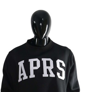 APRS Letter Print Crew Neck Sweatshirt <b>Women</b> 100% Cotton Knitted Full Sleeve Autumn Style - Product Image 2