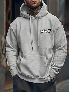 Sudaderas con Capucha para Hombre, Diseño Gráfico Vintage de Autos, Manga Larga, Térmicas |   Sudaderas con capucha y cordón ajustable para otoño - Product Image 2
