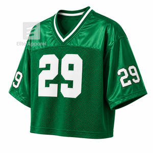 Camiseta personalizada de la hermandad Iota Phi Lambda con cuello en V, color sólido, manga corta, verde y blanca, estilo casual para mujer, de malla de poliéster. - Product Image 1