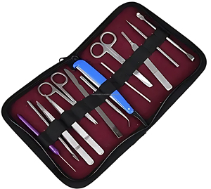 Kit de Disección Manual Profesional de Acero Inoxidable Avanzado para Laboratorios de Anatomía y Botánica, Instrumentos Quirúrgicos con Certificación CE ISO - Product Image 1