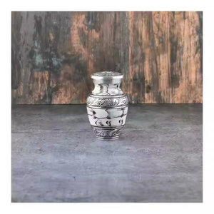 Urnas Conmemorativas de Aluminio Modernas Grabadas para Cenizas Humanas, Artículos Funerarios, Urnas de Cremación de Recuerdo de Falah International - Product Image 4