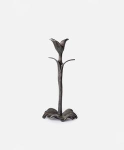 Support à bougie en fer avec motif floral pour la décoration de la maison - Product Image 2