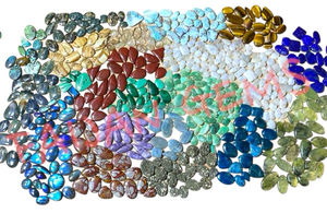 หินอัญมณีหลวมอัญมณีขัดผสมรูปทรงทุกขนาดเครื่องประดับคริสตัลจี้ทำหินบุคคลที่สาม - Product Image 3