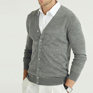 Cardigan pour homme en tricot doux, style boutonné, décontracté, à porter au quotidien, mode hiver, cardigan pour homme - Product Image 5