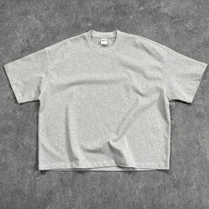 Camiseta de Alta Calidad 100% Algodón, Corte Cuadrado, 275gsm 300gsm, Camiseta Casual Holgada para Hombre, 100% Algodón, Camiseta Lisa Personalizable - Product Image 2