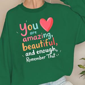 Eres increíblemente hermosa y suficientes sudaderas de mujer - Product Image 1