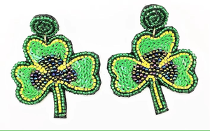 Nuevos Pendientes de Lazo con Cuentas, Accesorios de Joyería Elegantes y Chic, Pendientes de Lazo con Perlas y Cuentas de Mariposa Tricolor - Product Image 3