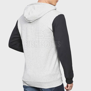 Sweats à capuche zippés pour hommes fabriqués au Pakistan, faible MOQ, prix abordable, sweats à capuche basiques zippés pour hommes - Product Image 5