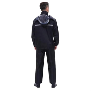 Impermeable y Cortavientos Reflectante Ligero de Invierno, Casual, con Borde Ancho, para Adultos, para Excursiones al Aire Libre y Trabajos de Saneamiento - Product Image 2